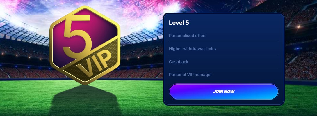 Boomerang Casino VIP level rewards and cashback dashboard